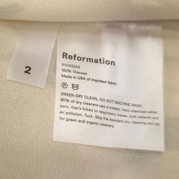 Reformation Quest Wrap Dress Bianca Tulip Print - Picture 12 of 14